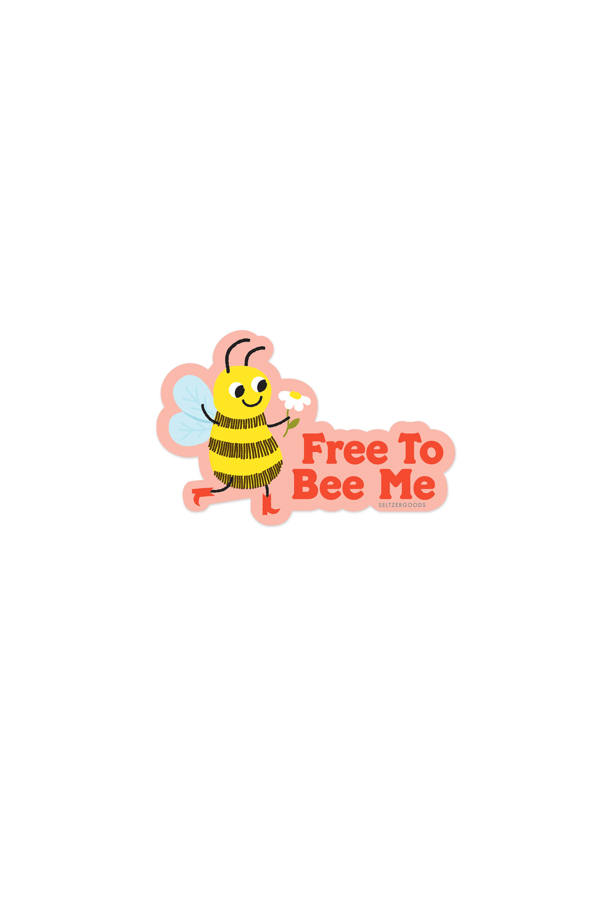 Free Bee Sticker