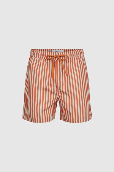 Men's Minimum Clothing Weston Shorts in Apricot Orange