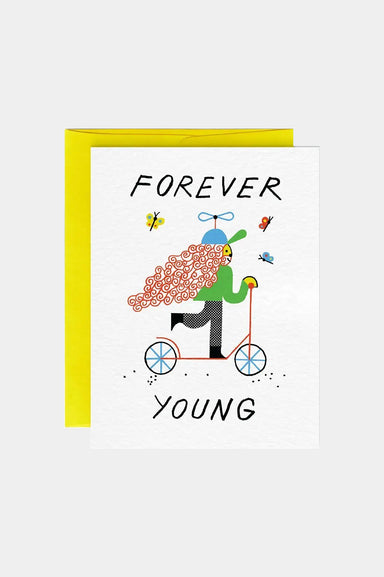 Paperole Forever Young Birthday Card