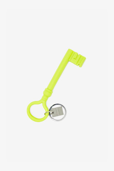 Areaware Key Keychain in Chartreuse