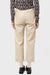 Women's brixton Aberdeen Leather Trouser Pant in Beige