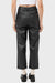 Women's Brixton Aberdeen Leather Trouser Pant in Black