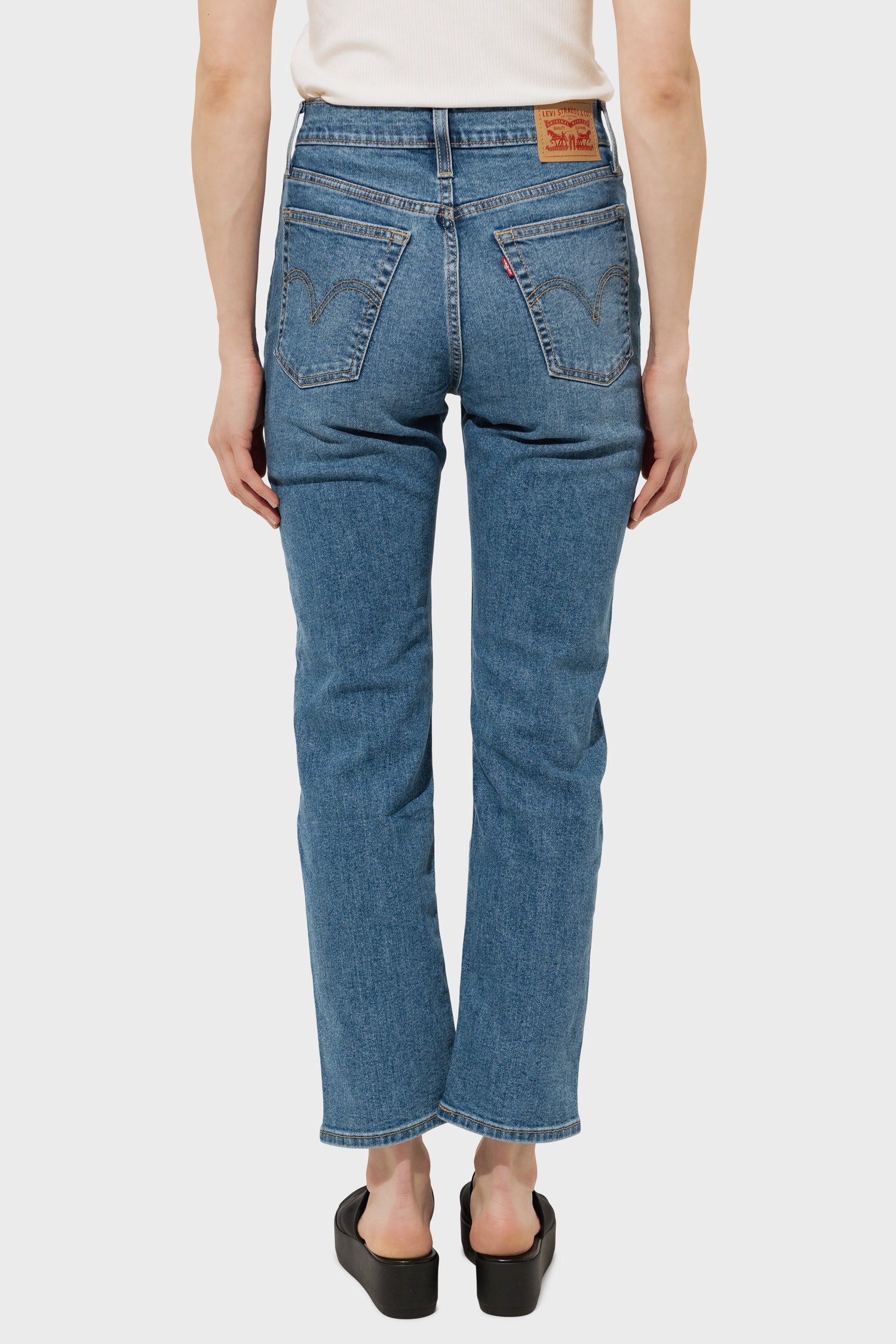Women's Levi's Wedgie Straight Fit in Love in the Mist
