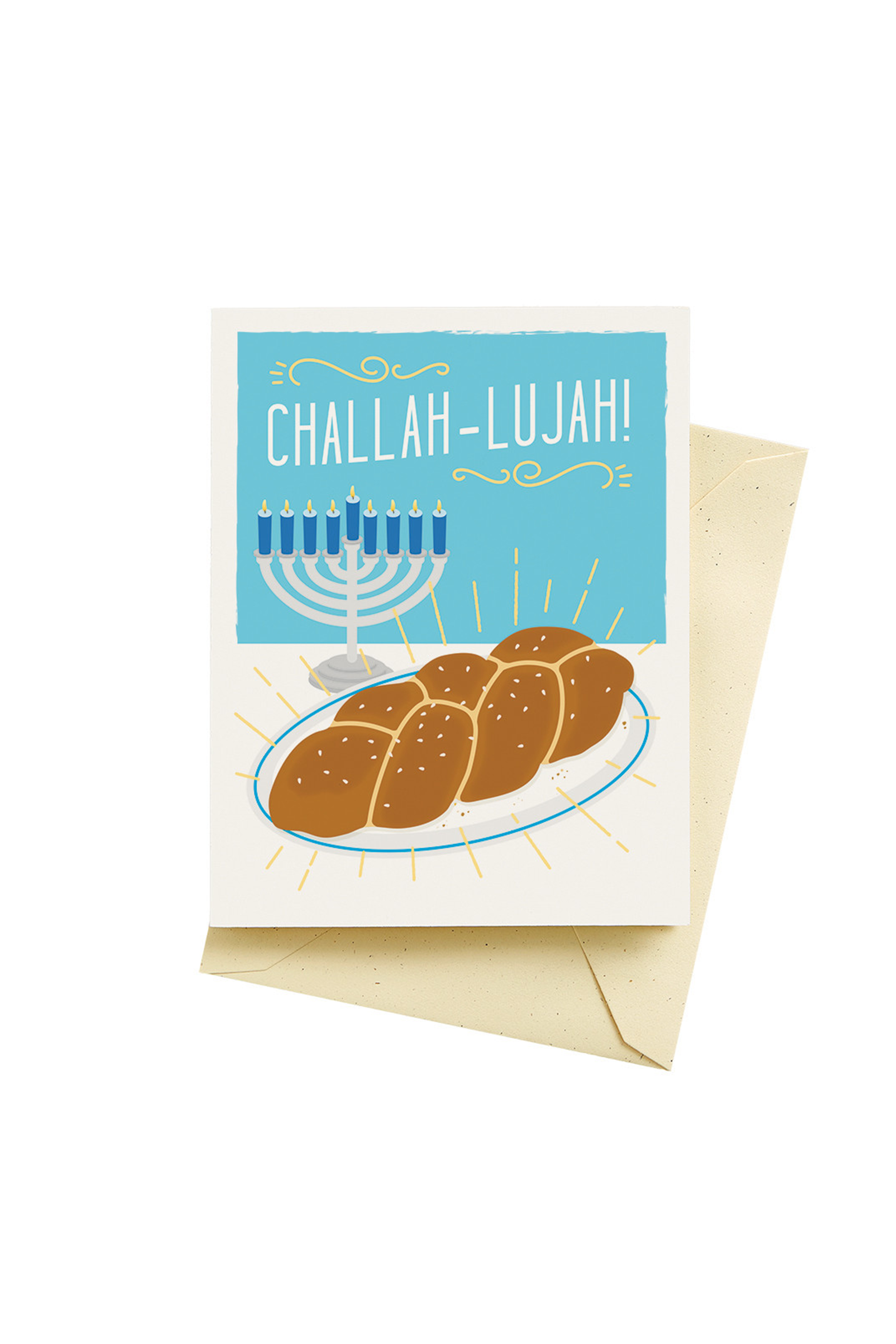 Challahlujah Holiday Card