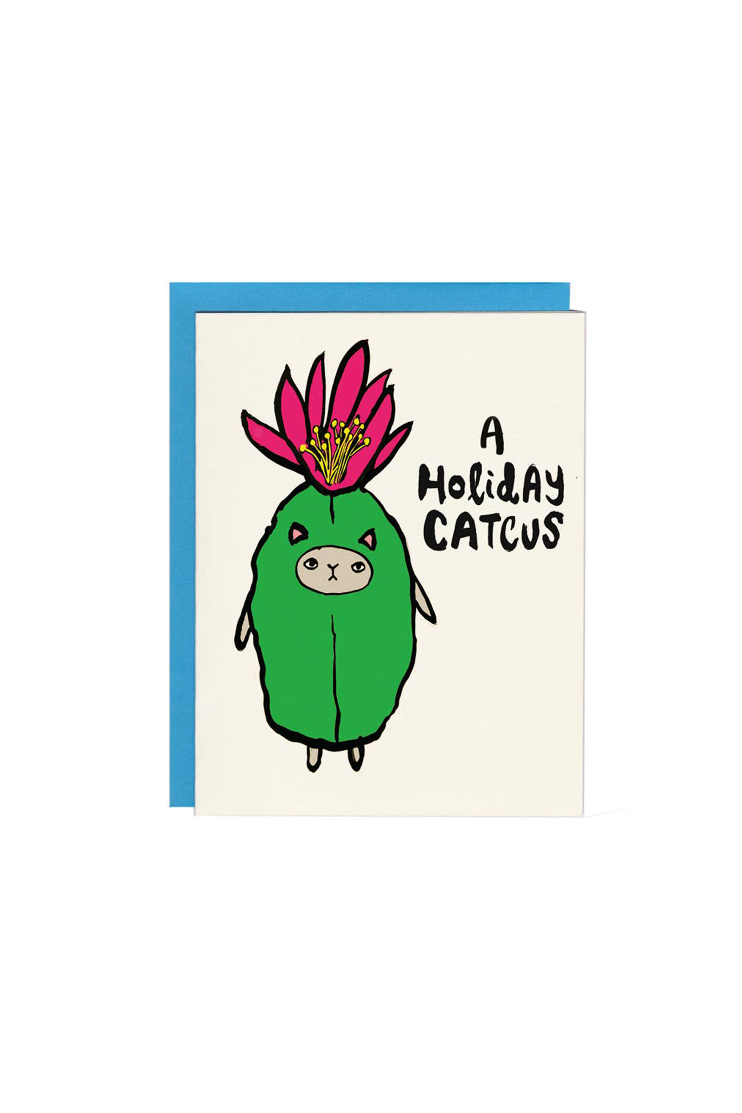 Holiday Catcus Card