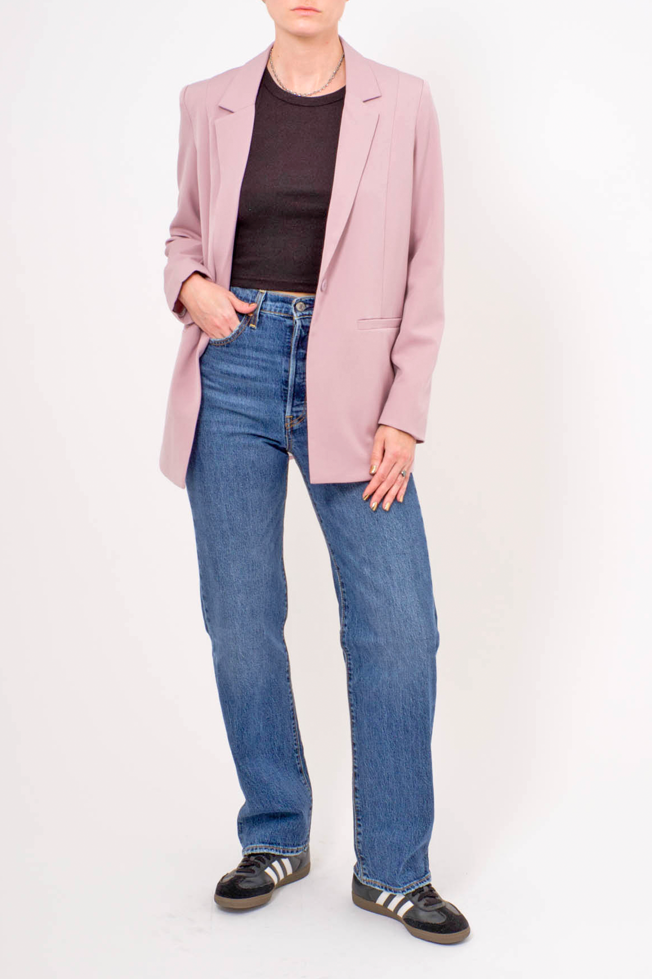 Women's Minimum Clothing Tara 2.0 Blazer in Sea Fog