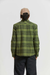 Men's Brixton Bowery Heavyweight Flannel in Cypress Green & Black