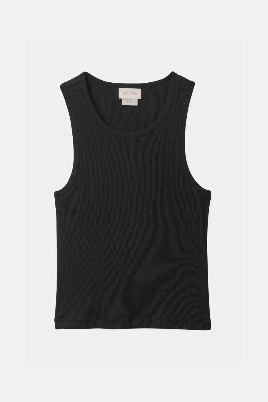 Women's Brixton Classic Organic A-Tank in Black