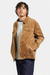 Men's Brixton Motor Zip Jacket in Tiger's Eye Cord