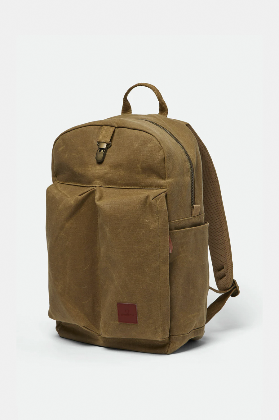 Brixton Traveler Backpack in Olive Brown