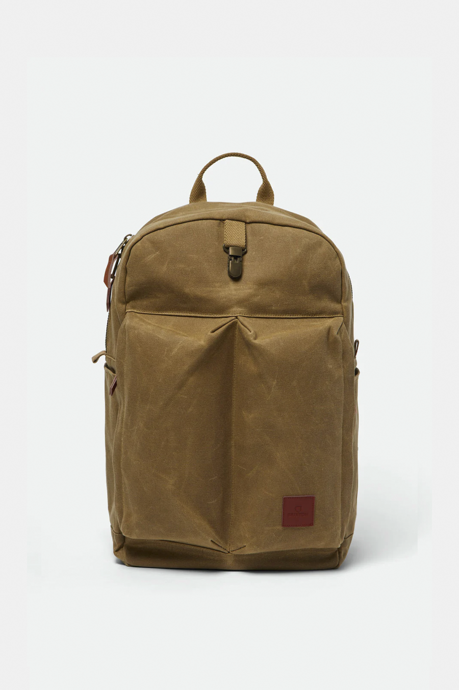 Brixton Traveler Backpack in Olive Brown