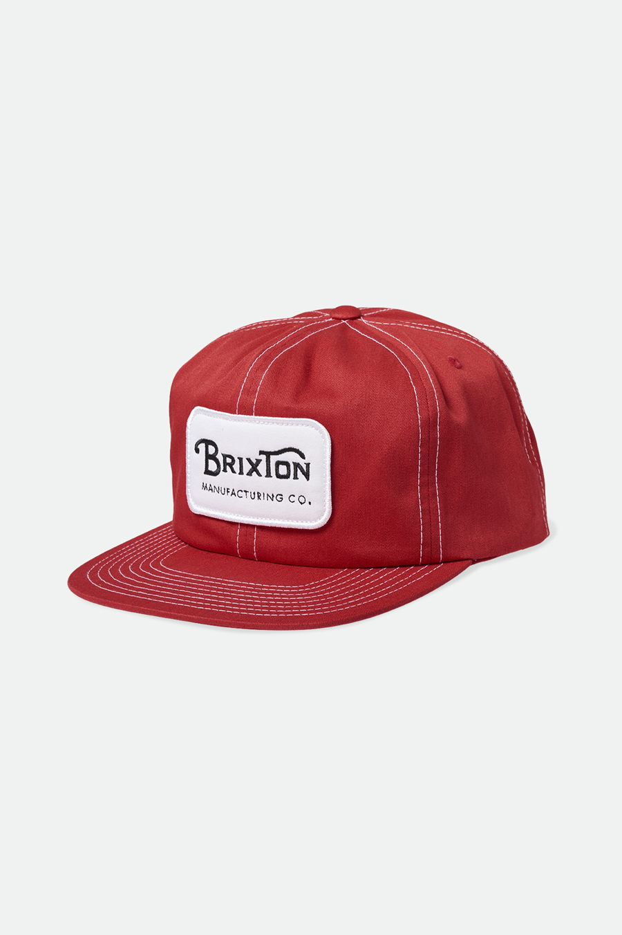 Brixton Grade HP Snapback in Red