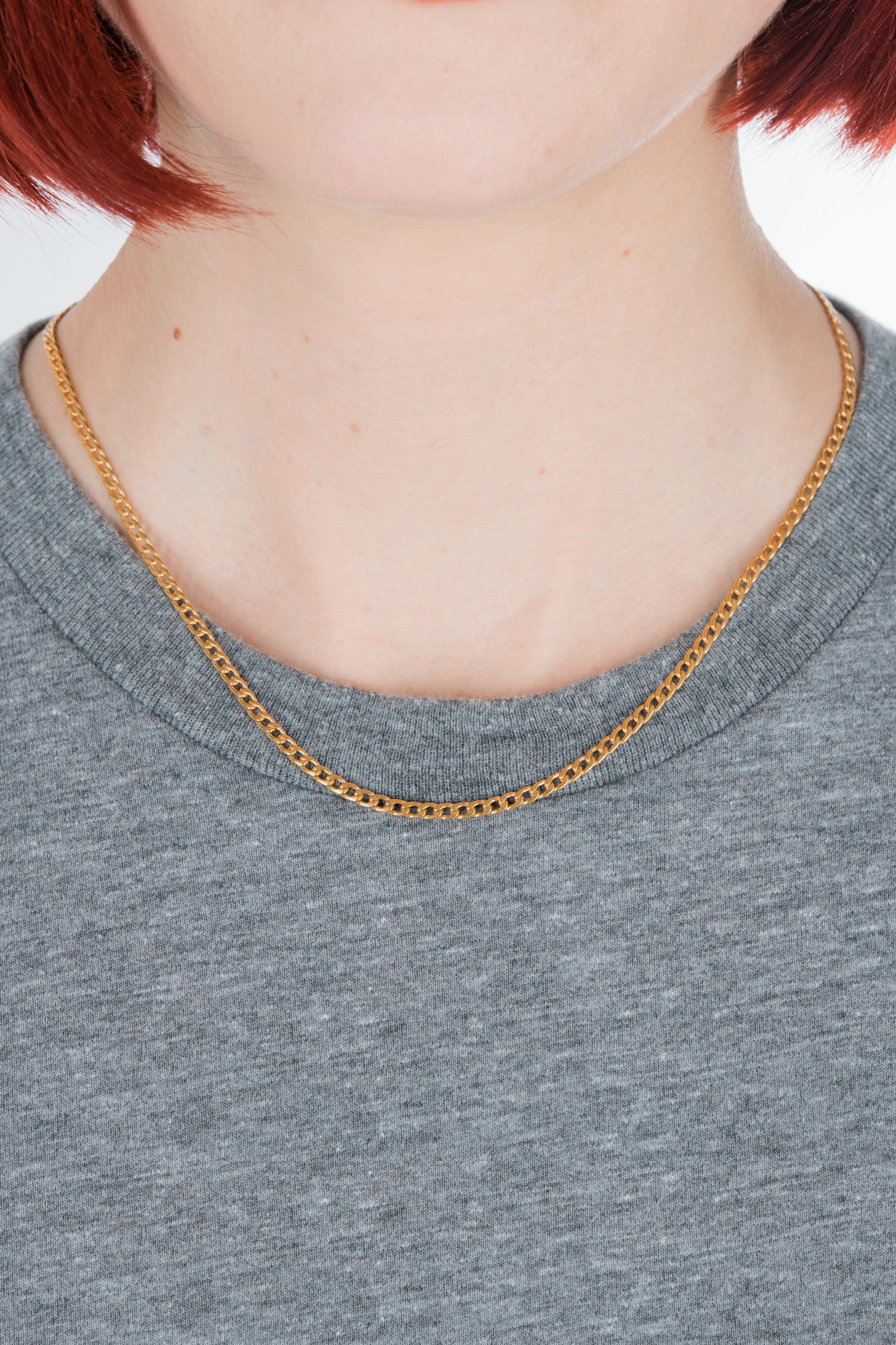 Delicate Cuban Chain in Gold