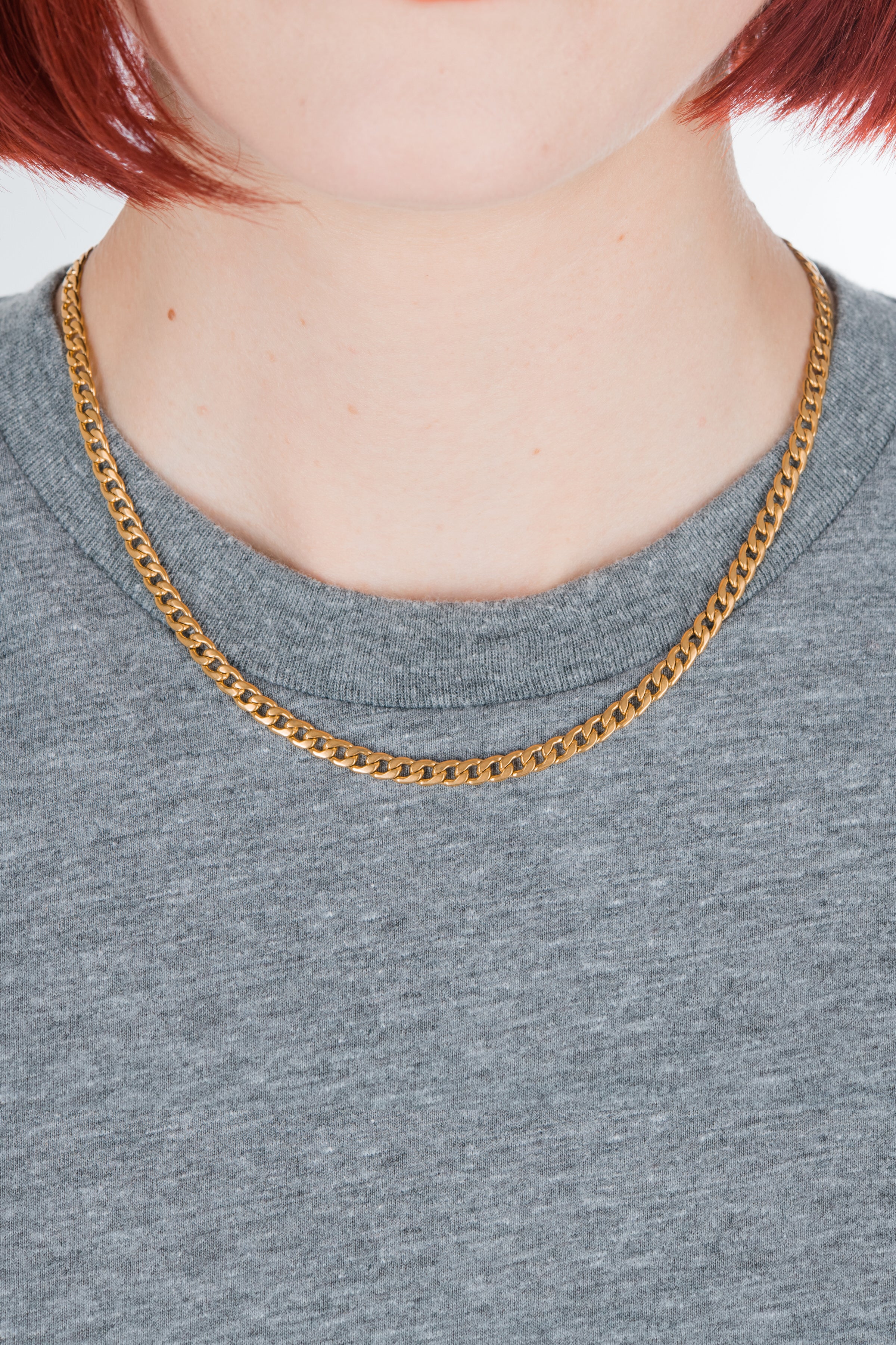 Standard Cuban Chain in Gold