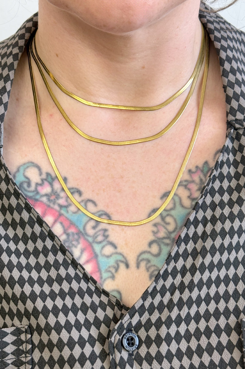 Delicate Snake Chain in Gold