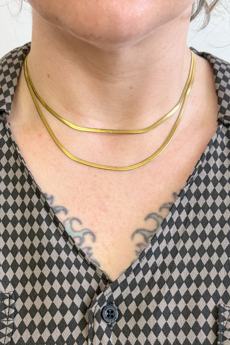 Delicate Snake Chain in Gold