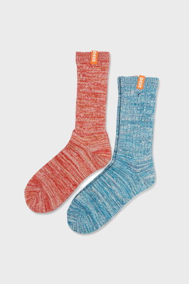 Men's Deus Ex Machina Oil Textured Sock 2-Pack