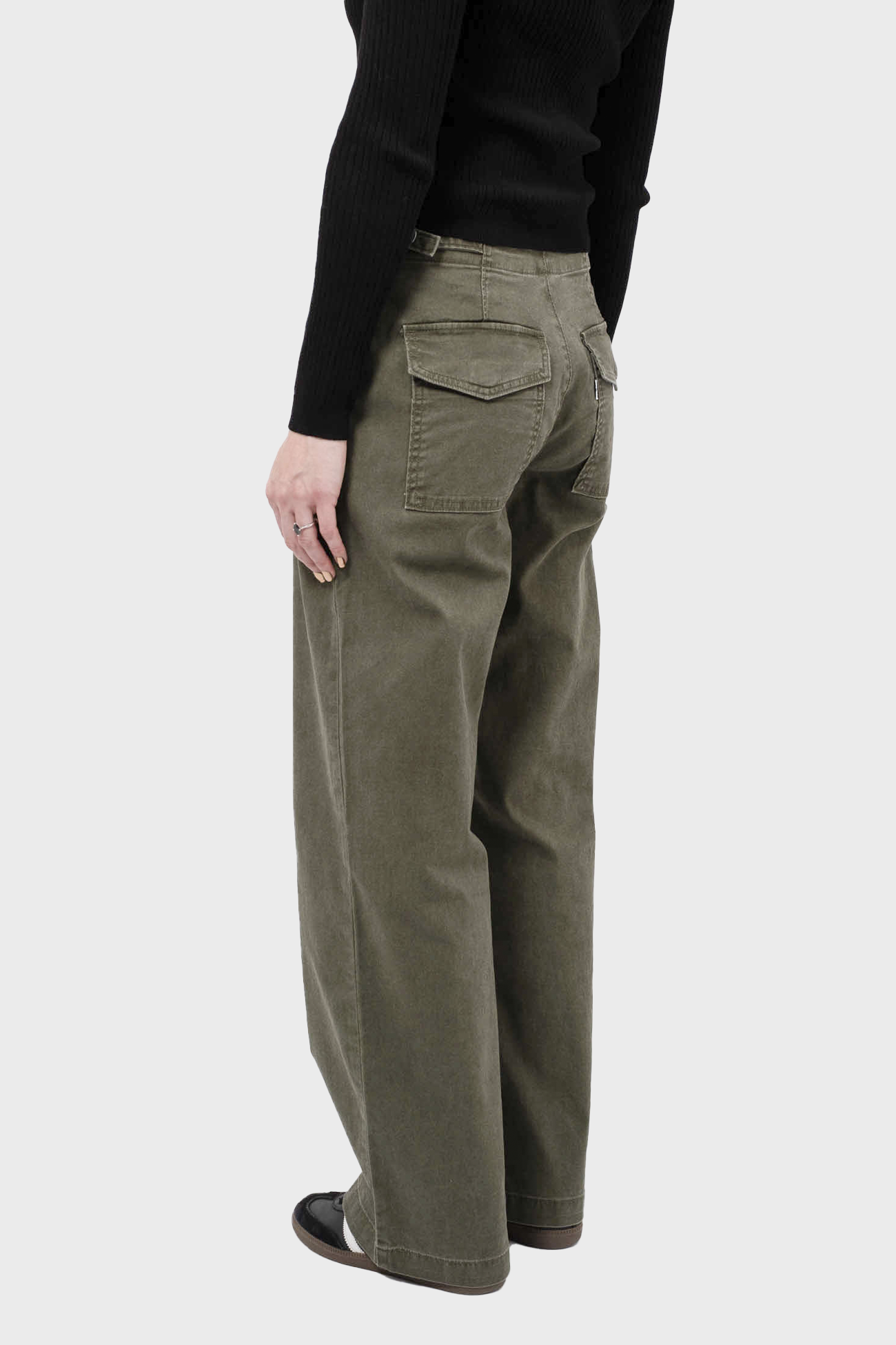 Women's Levi's Surplus Straight in Olive Night