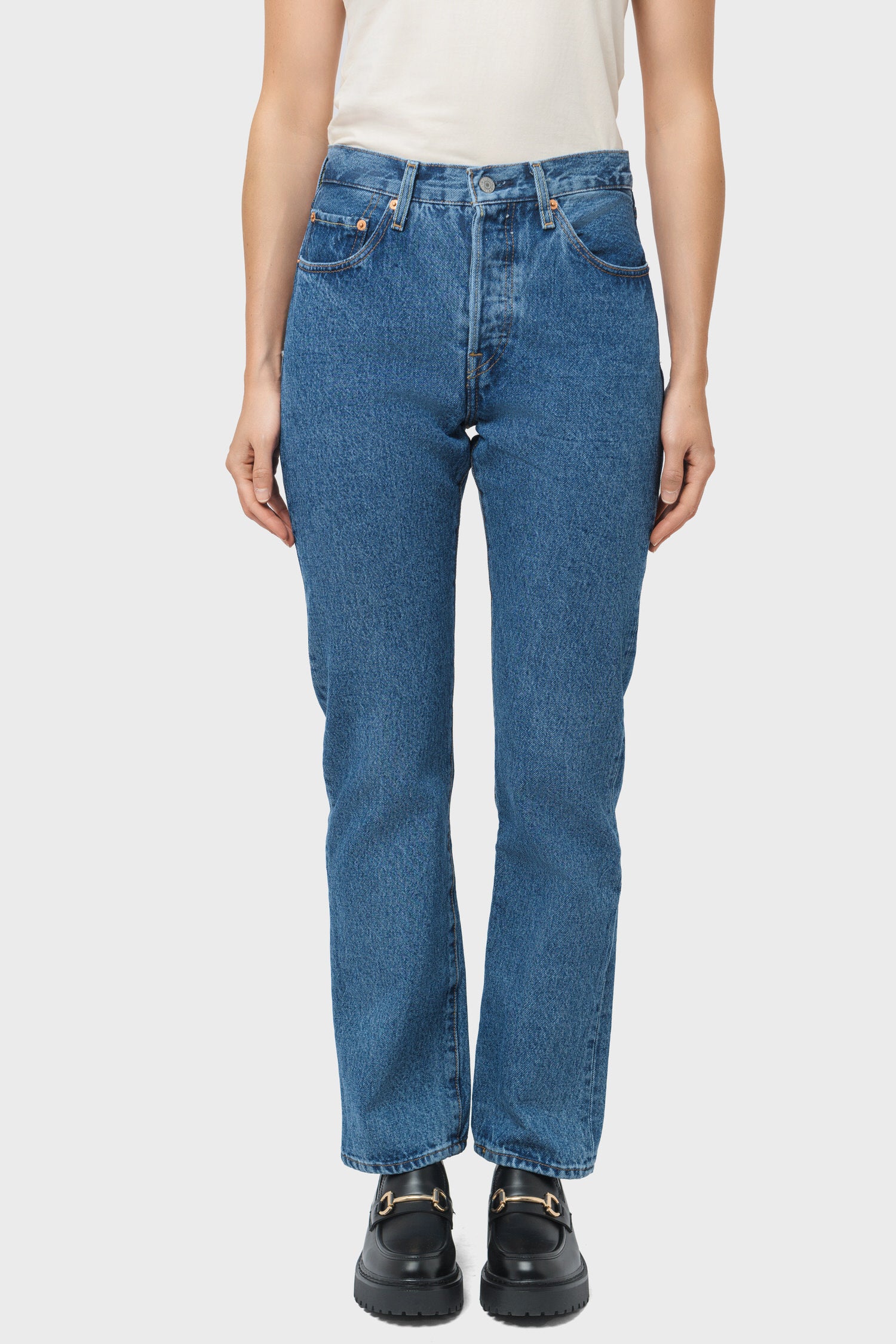 Women's Levi's 501 Jeans in Shout Out Stone