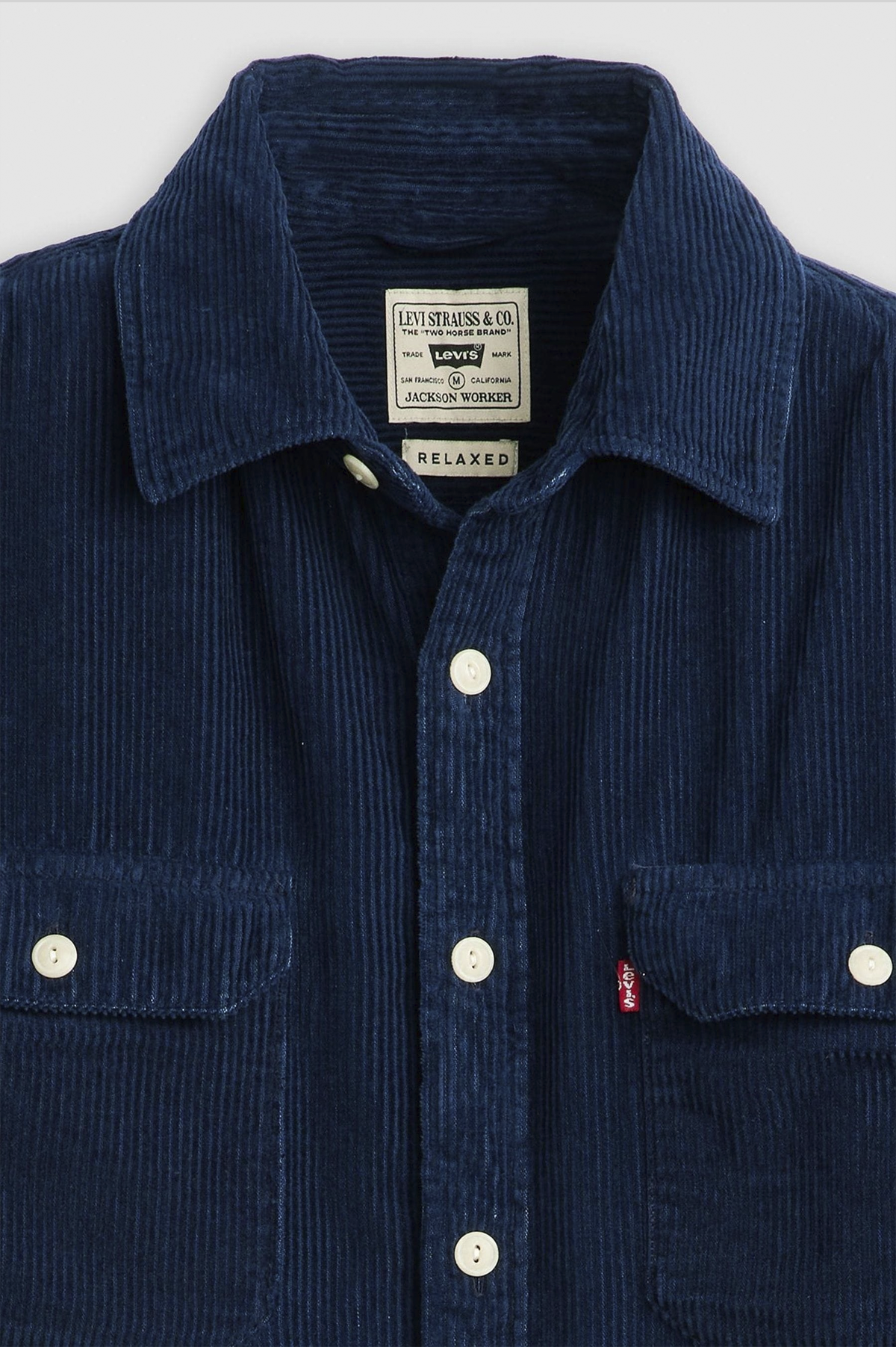 Men's Levi's Jackson Worker in Vintage Indigo Cord