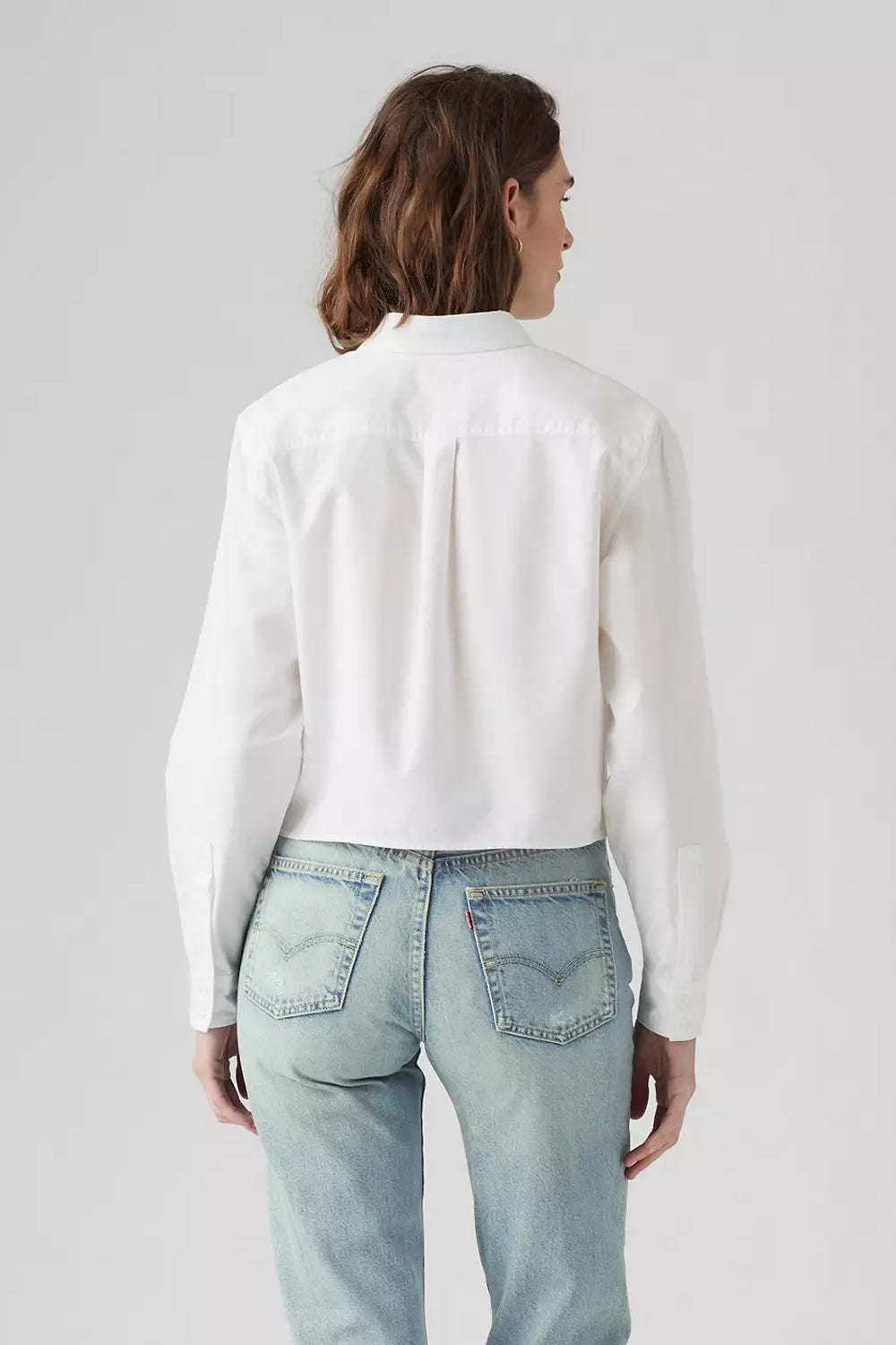 Women's Levi's Jody Shirt in Bright White