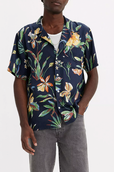 Men's Levi's The Sunset Camp Shirt in Nepenthe Floral