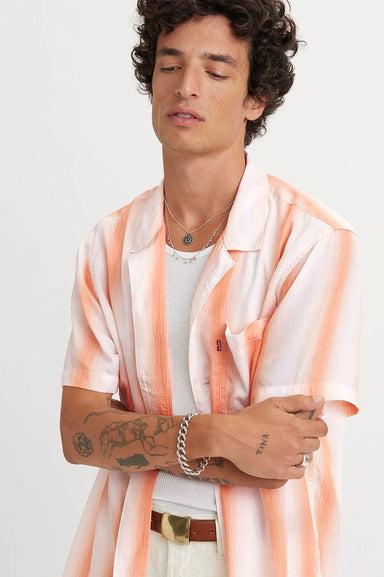 Levi's The Sunset Camp Shirt in Adriano Stripe