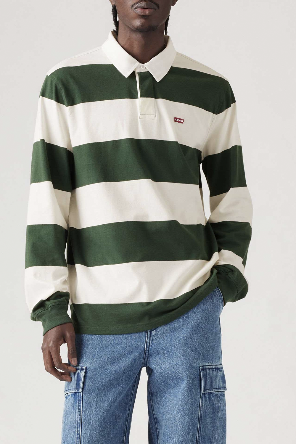 Men's Levi's Classic LS Rugby in Kieran Stripe Python