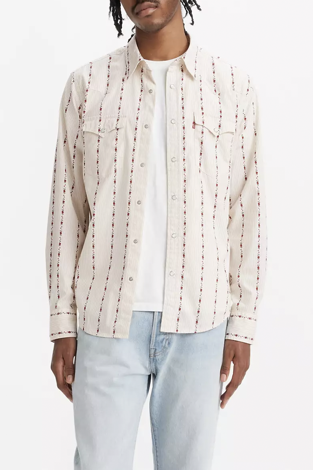 Men's Levi's Classic Western in Aaron Floral Stripe