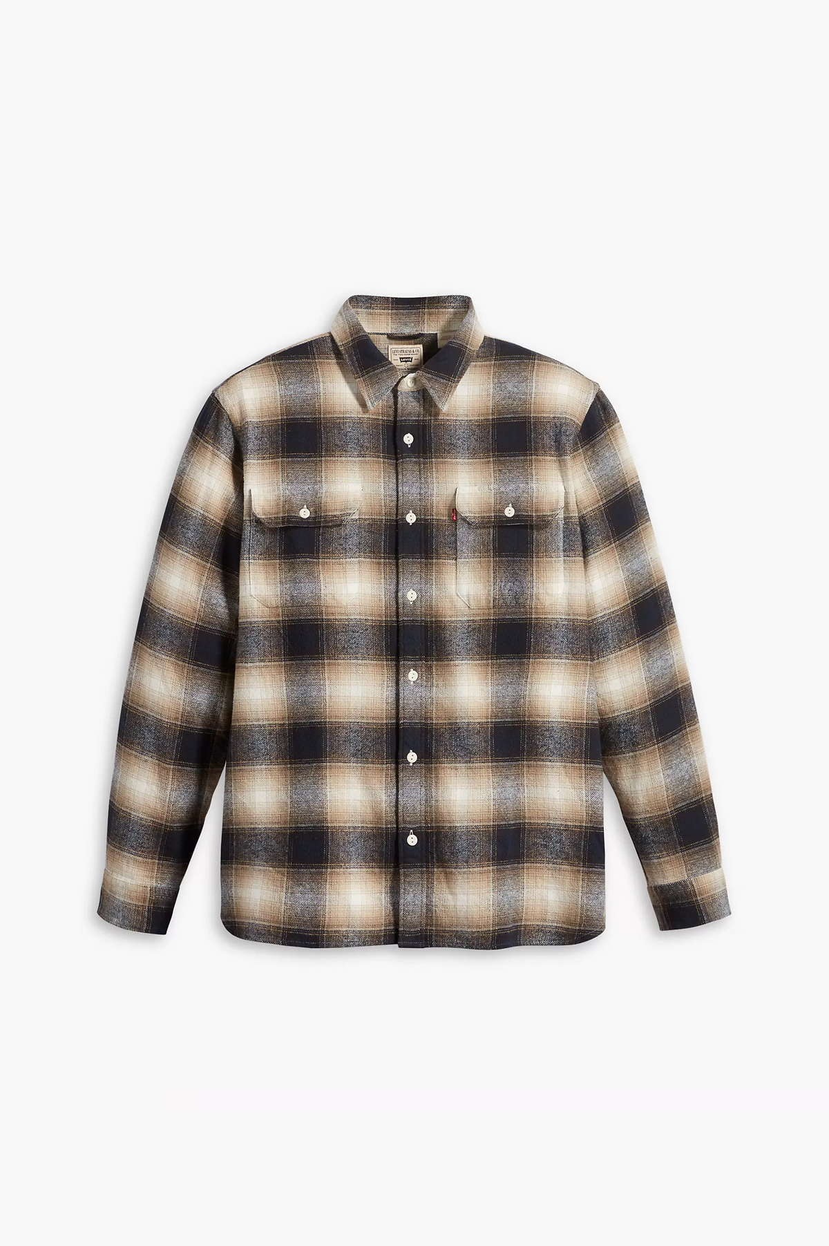 Jackson Worker in James Plaid Sunny Cream