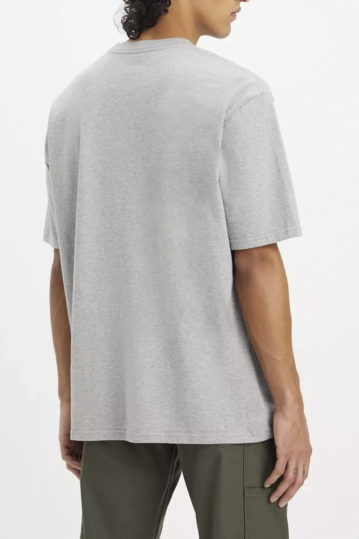 SS Workwear Tee in Mid Tone Grey