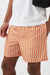 Men's Minimum Clothing Weston Shorts in Apricot Orange