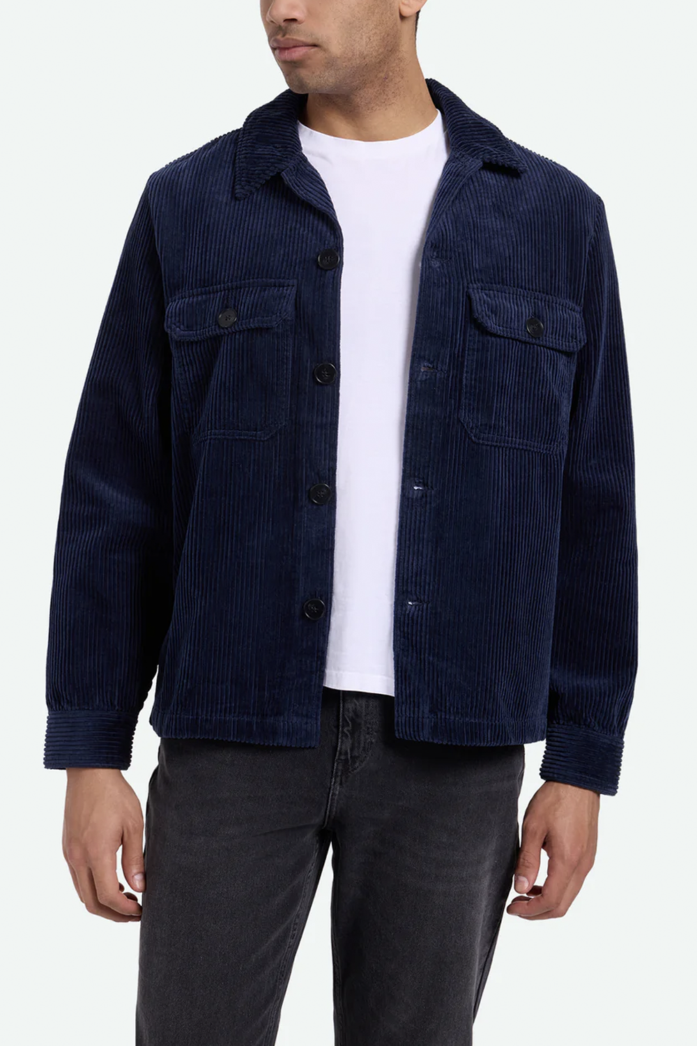 Kaison Overshirt in Navy Blazer