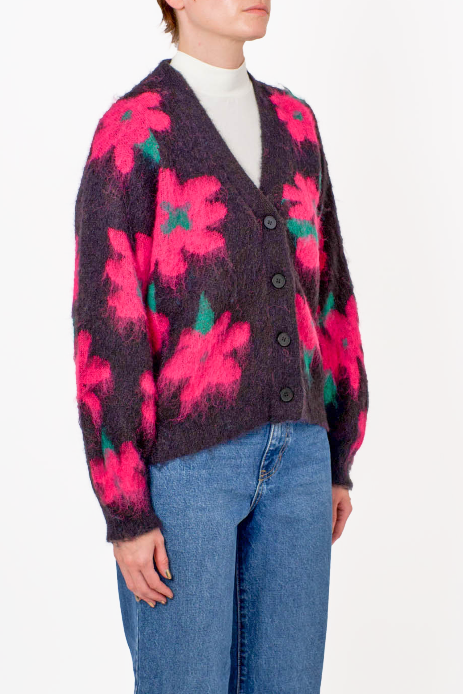 Women's Molly Bracken Brandi Floral Cardigan