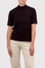 Women's Molly Bracken High Neck SS Knit in Black
