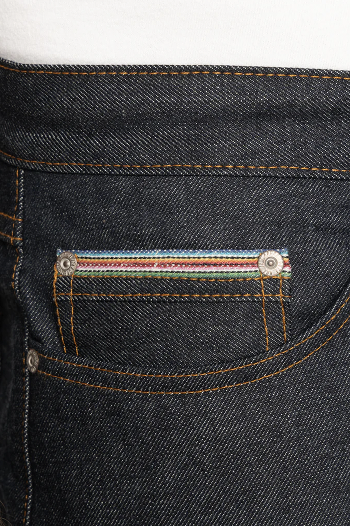 Men's Naked & Famous True Guy in Dia De Los Muertos Selvedge