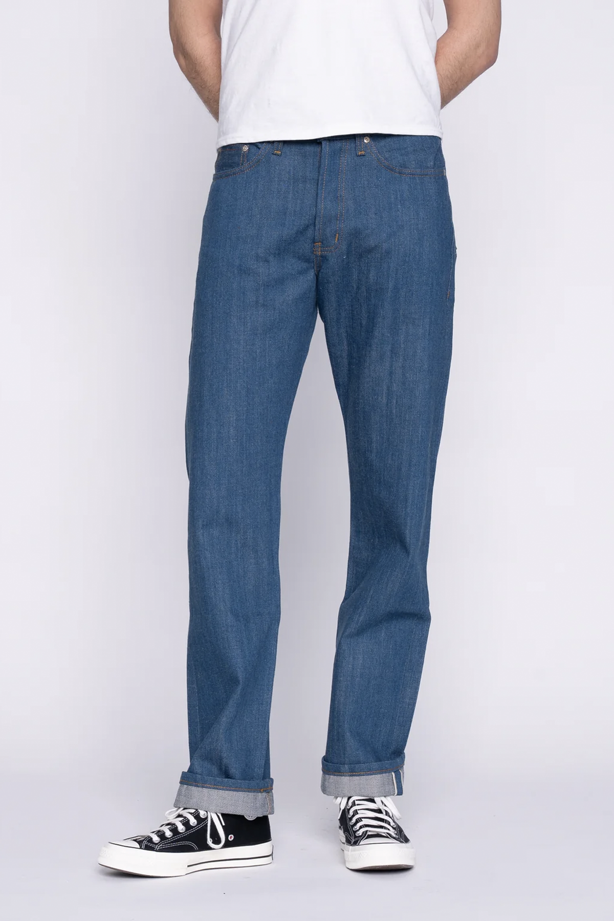 Men's Naked & Famous True Guy in Oceans Edge Selvedge