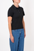 Women's Only Elisa SS Rib Polo in Black