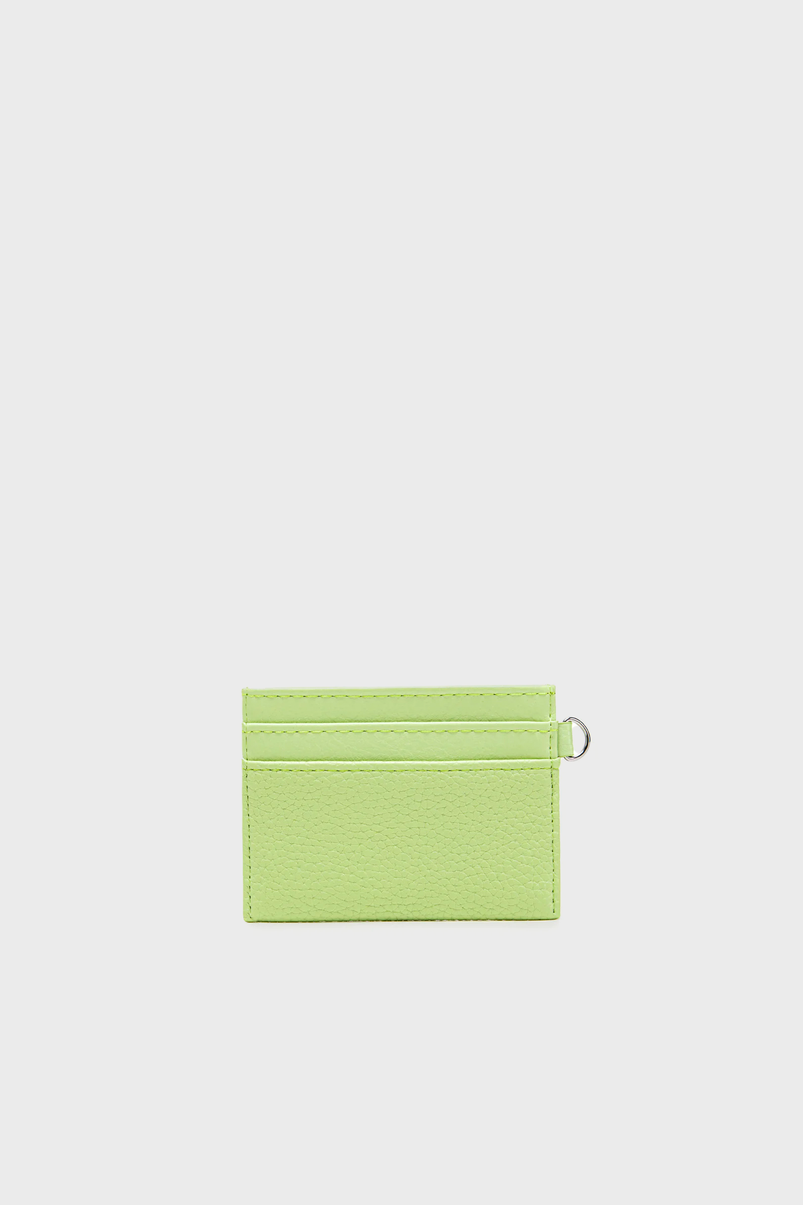 Pixie Mood Alex Cardholder in Lime Pebbled