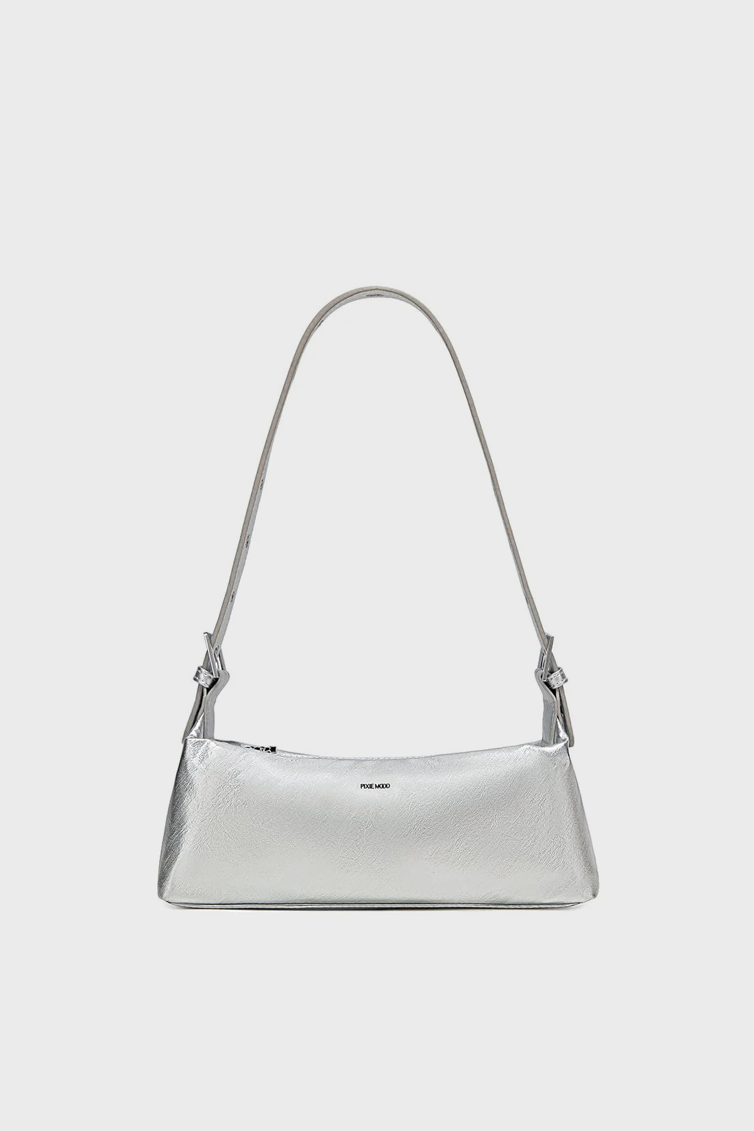 Pixie Mood Emi Shoulder Bag in Silver Nylon