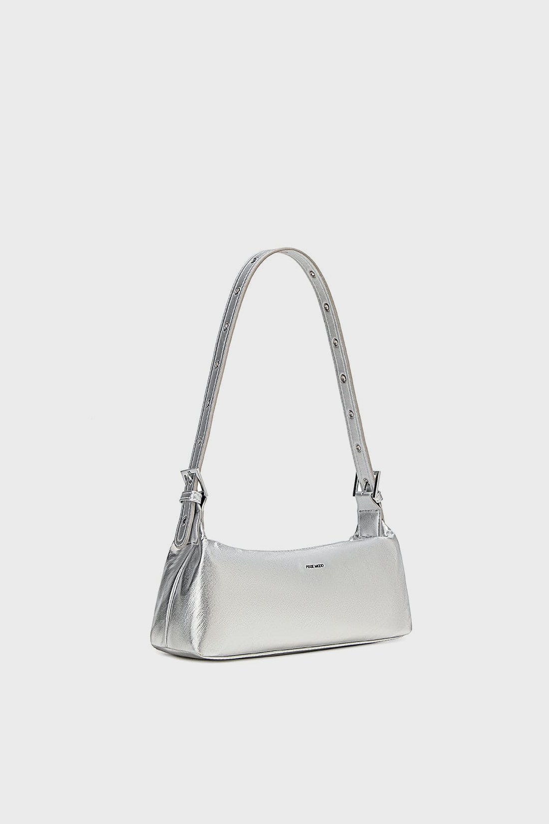 Pixie Mood Emi Shoulder Bag in Silver Nylon