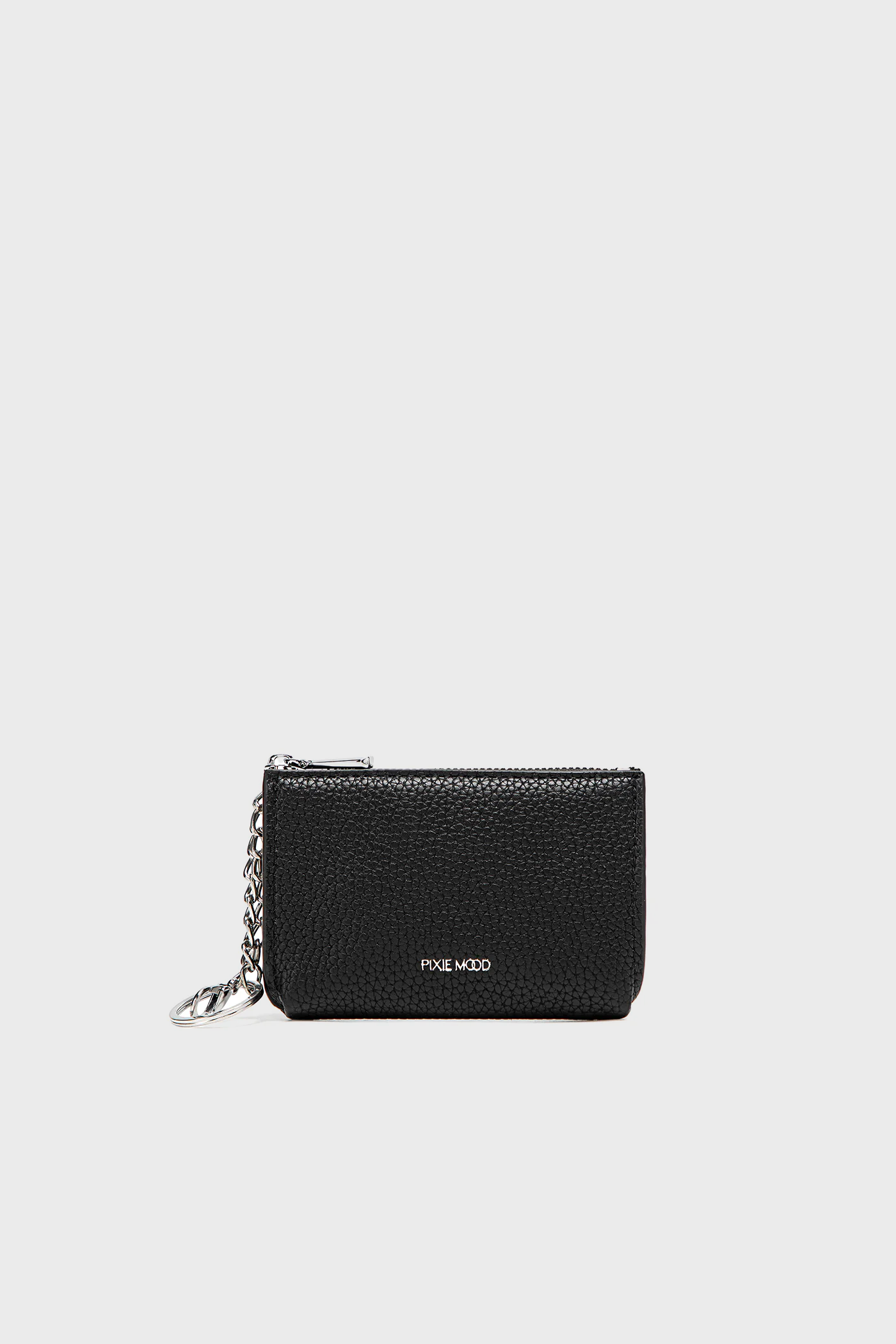 Pixie Mood Joan Pouch in Black Pebbled