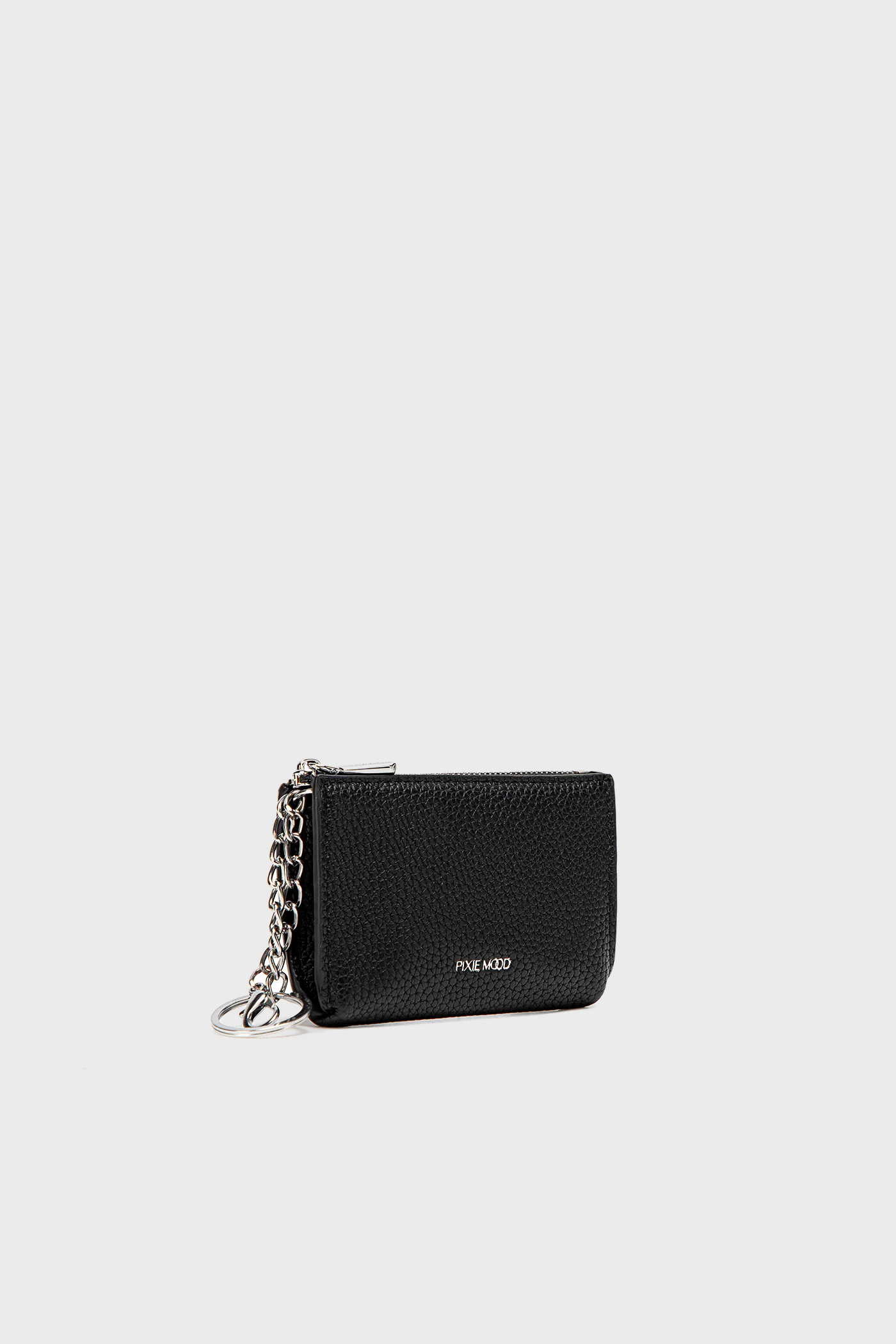 Pixie Mood Joan Pouch in Black Pebbled