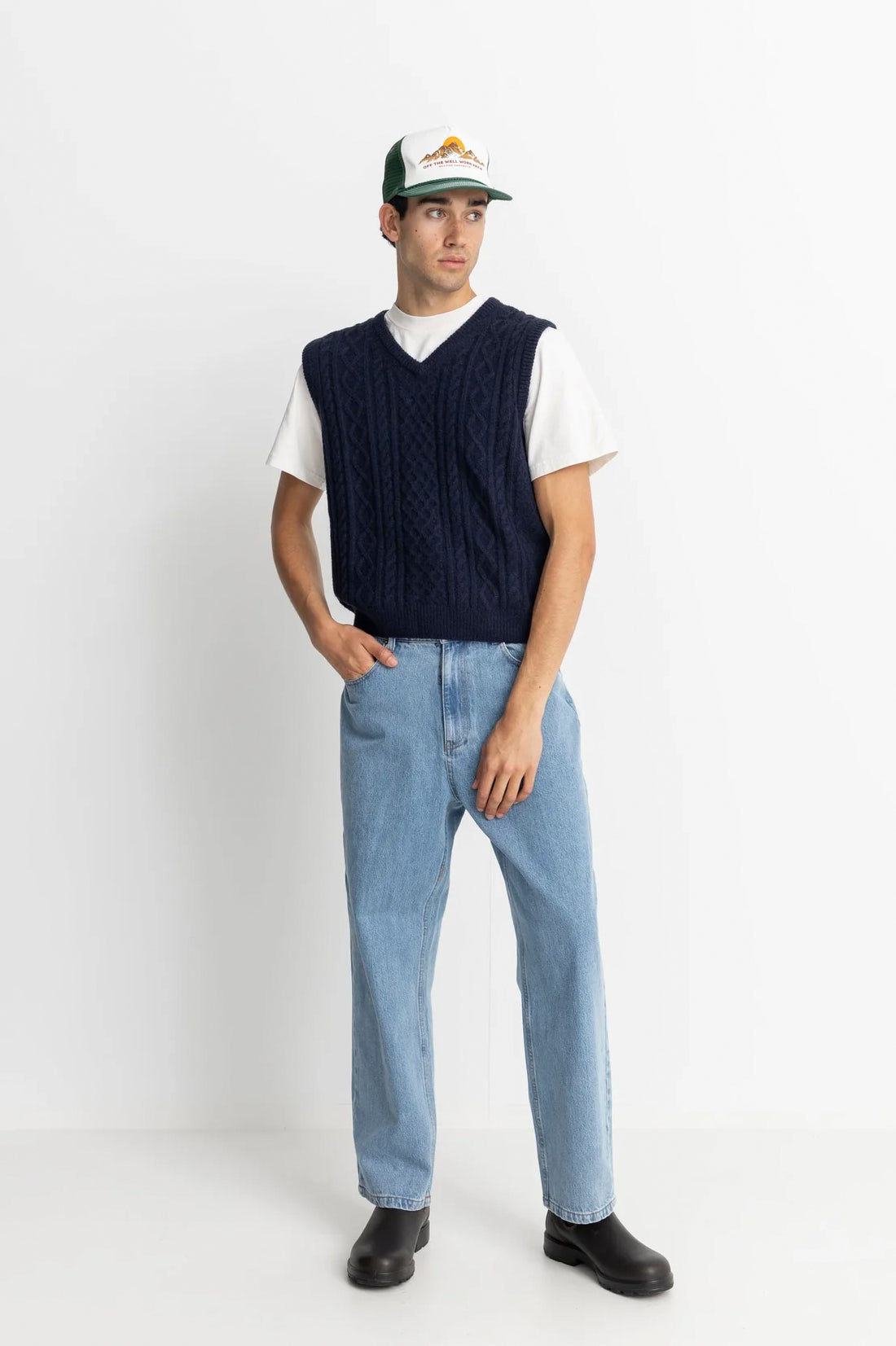 Men's Rhythm Mohair Knit Vest