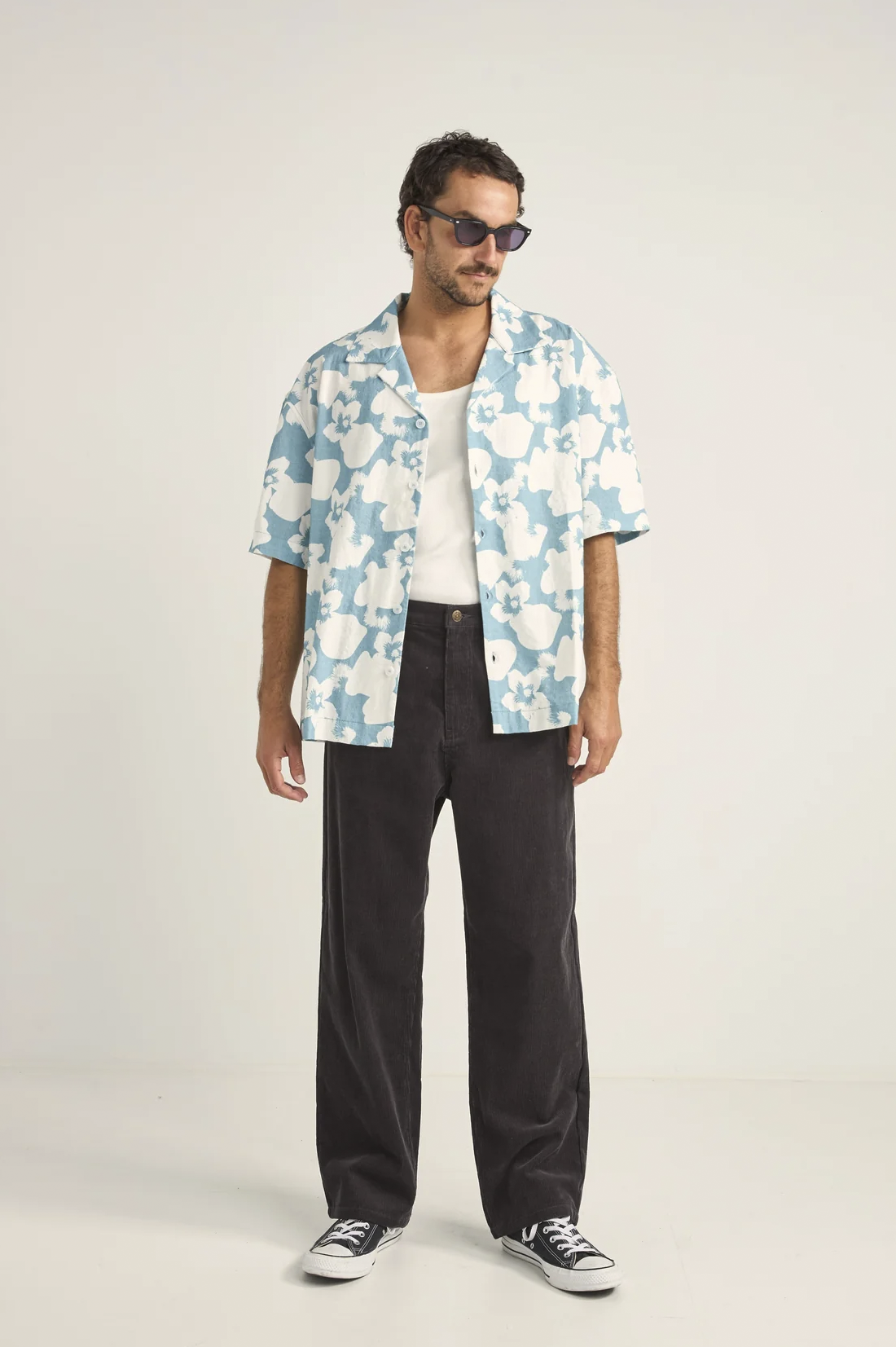 Relaxed Floral Camo SS Shirt