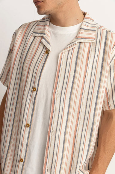 Men's Rhythm Vacation Stripe SS Shirt