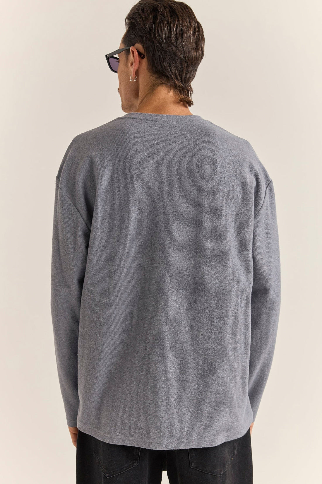 Men's Rhythm Vintage LS Terry in Indigo