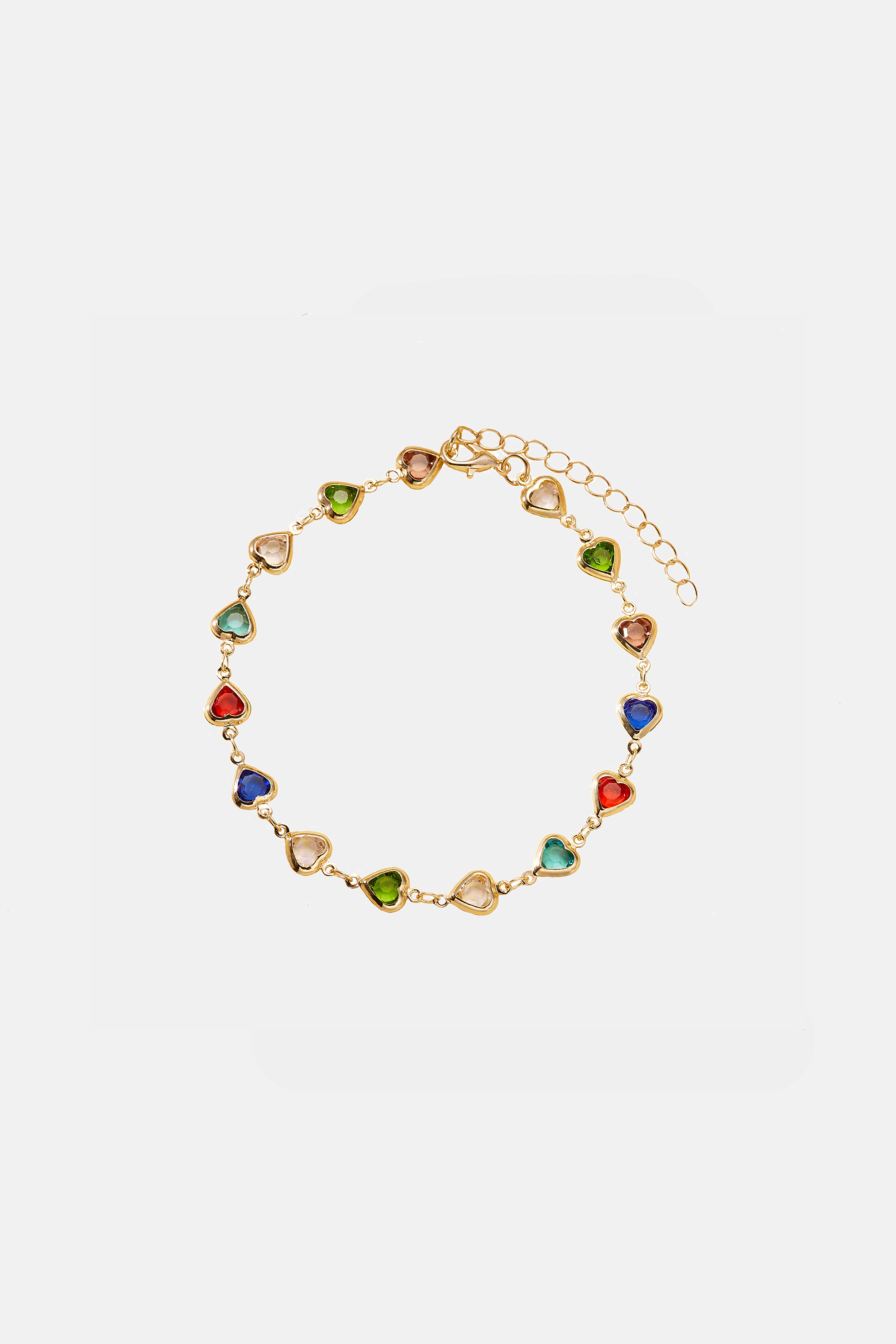 Romance Gemstone Bracelet in Gold