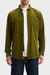 Men's Scotch & Soda Solid Corduroy Shirt in Moss Green