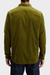 Men's Scotch & Soda Solid Corduroy Shirt in Moss Green